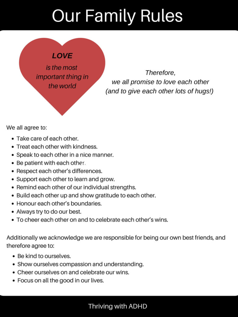 Setting Realistic Rules & Expectations